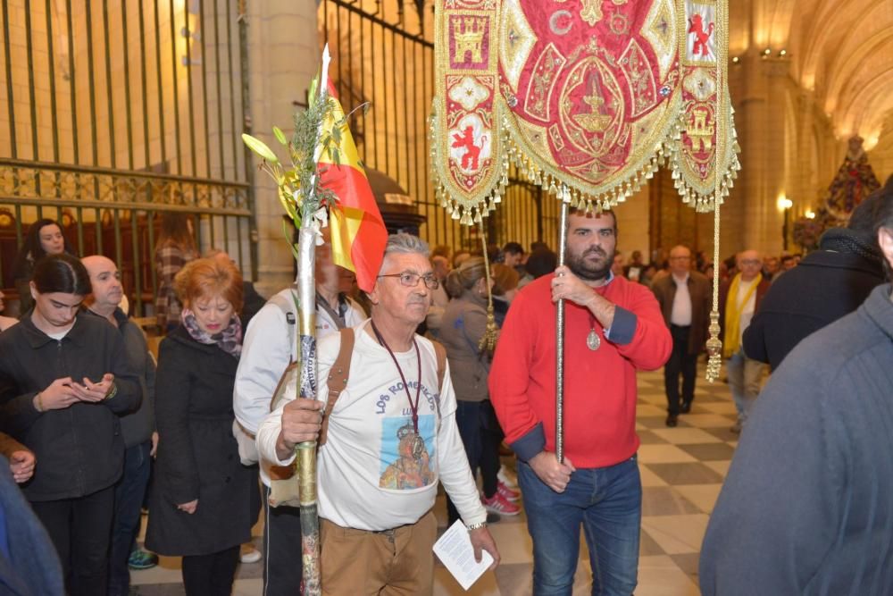 La Fuensanta llega a la Catedral