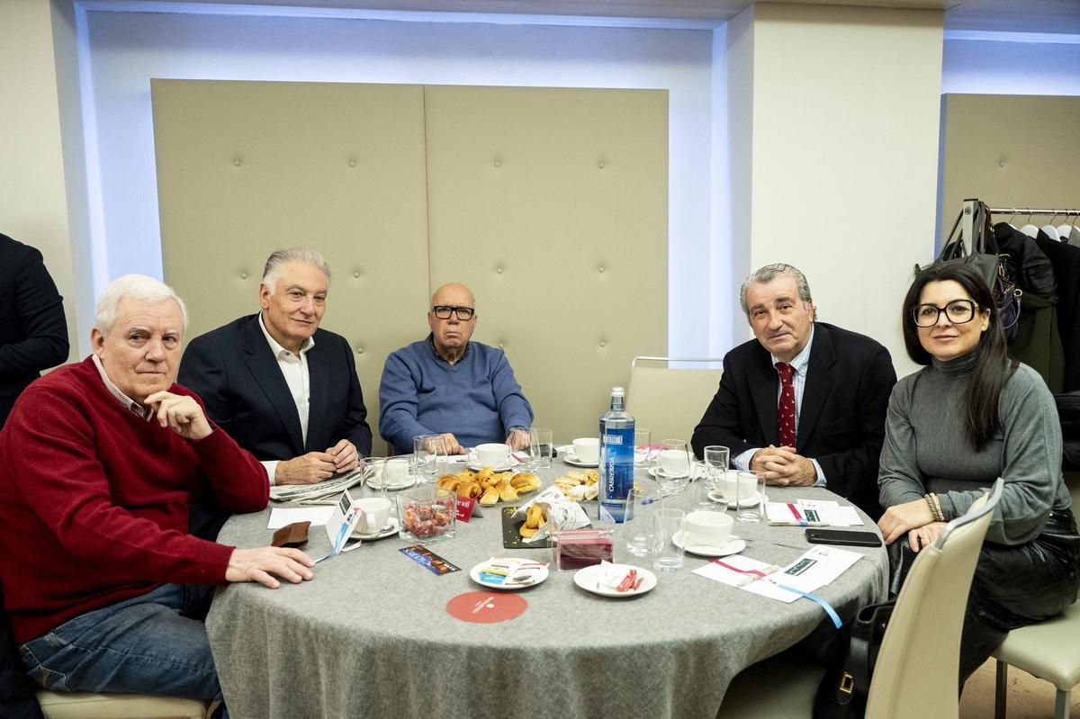 Fotogalería | Imágenes del encuentro de el Periódico Extremadura con el alcalde de Cáceres