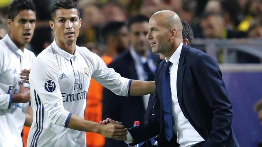 Cristiano y Zidane hacen las paces con el primer gol madridista