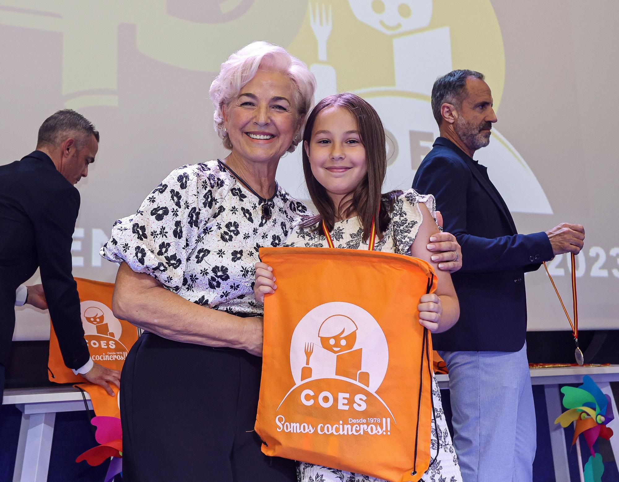 Gala del certamen literario organizado por Coes