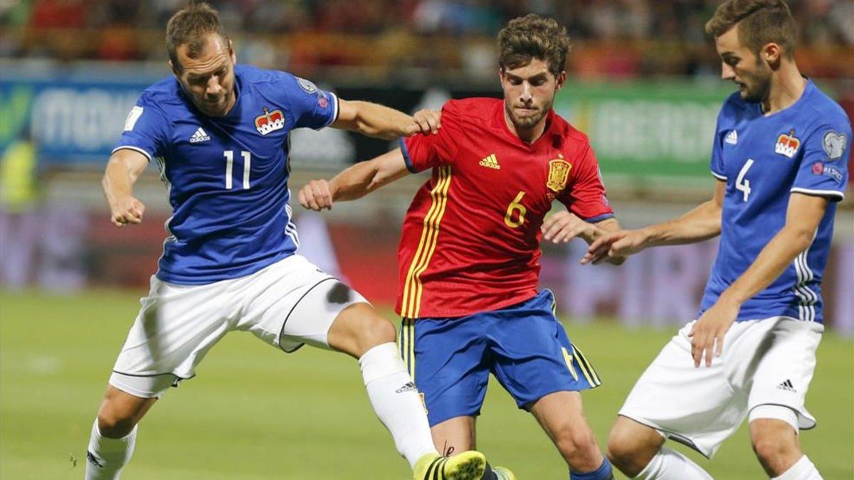 Sergi Roberto volverá a defender la camiseta de la Roja