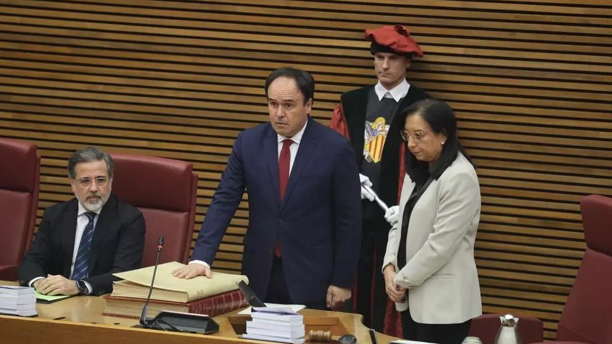 El finestratí Juanfran Pérez Llorca jura el càrrec de president de la Generalitat