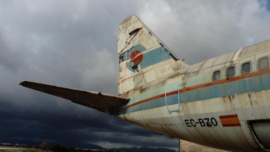 El Consell restaura el avión &#039;Coronado&#039; de la vieja Spantax