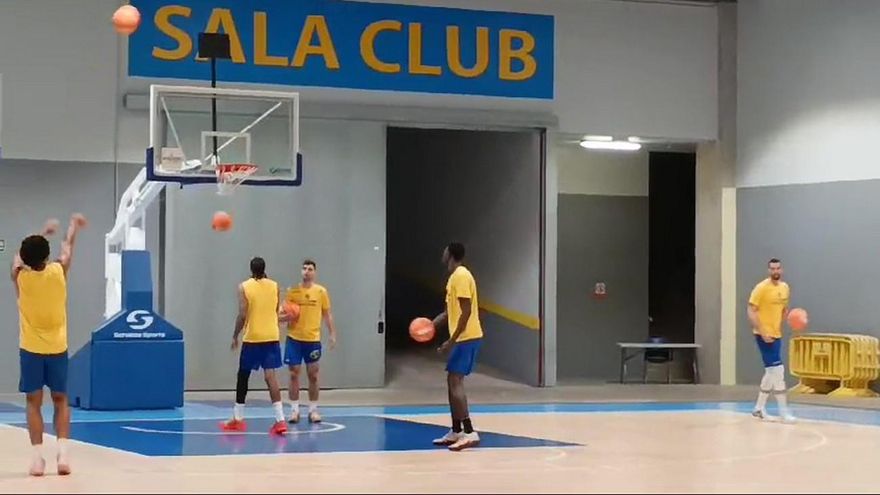 Primer entrenamiento de pretemporada del Dreamland Gran Canaria