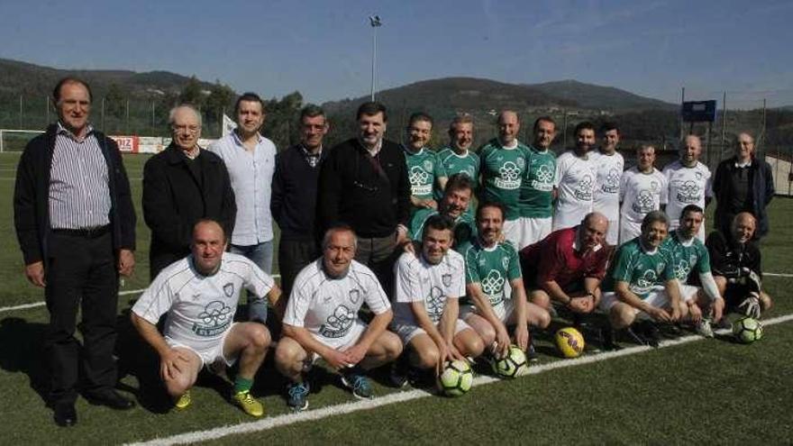 Reunión de veteranos del Campo Lameiro. // Santos Álvarez