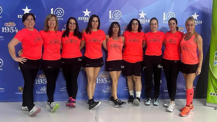 Conjunto del Pádel Duero Aenus en las Series Nacionales de Pádel (SNP)