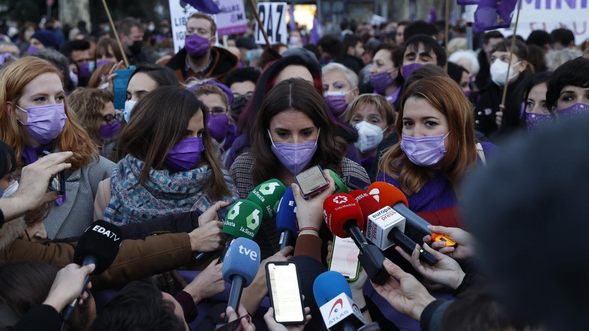 La ministra de Igualdad, Irene Montero.