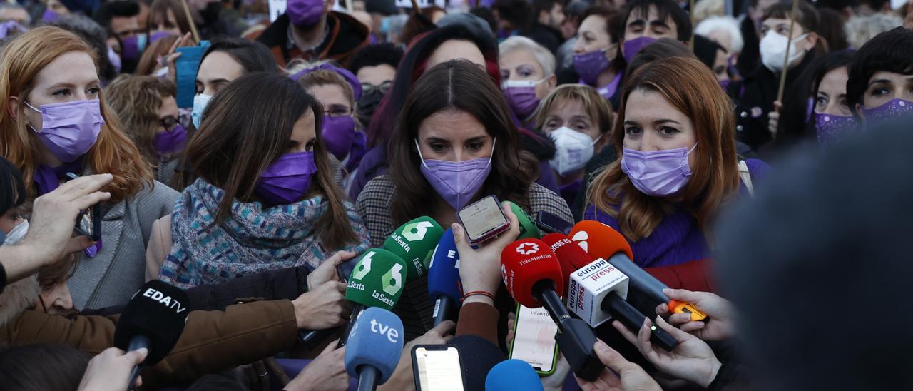 La ministra de Igualdad, Irene Montero.