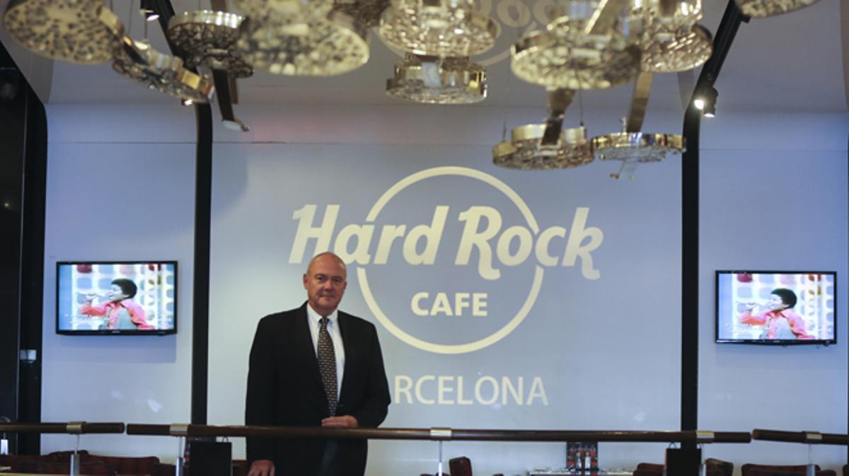 Entrevista a Hamish Dodds, president del Hard Rock Café.