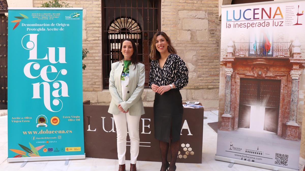 Presentación de la iniciativa de promoción turística del Ayuntamiento de Lucena en el Palacio de los Condes de Santa Ana.