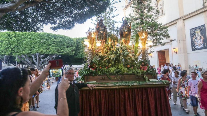 Procesión de San Abdón y Senén en Almoradí