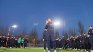 Un momento de la presentación de los equipos de la PB Sant Cugat-H8S la pasada temporada