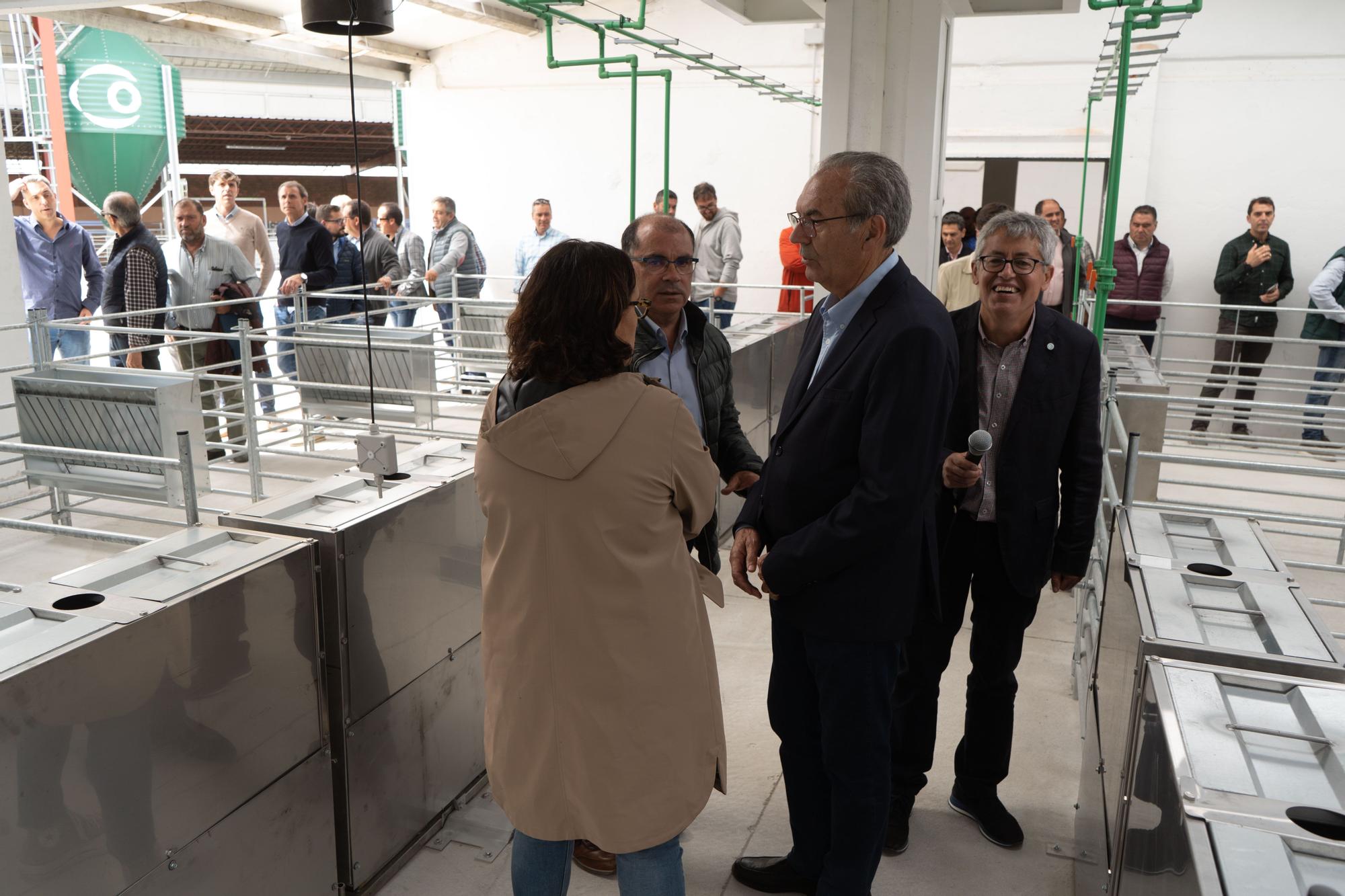 Inauguración de la nueva granja experimental de Cobadu en Cerecinos del Carrizal