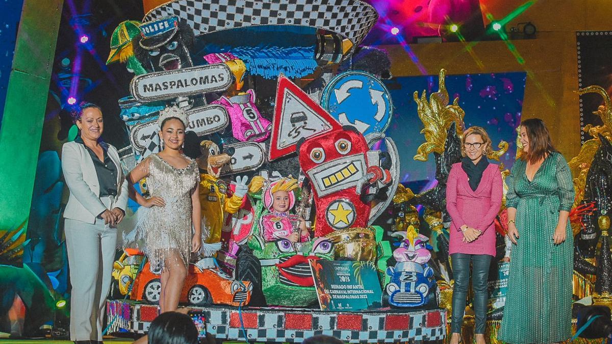 Gala de la Reina Infantil del Carnaval internacional de Maspalomas 2023