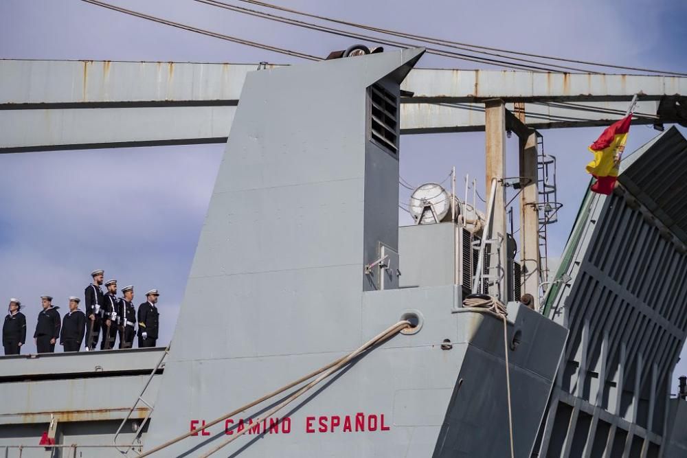 La Armada da de baja el buque El Camino Español