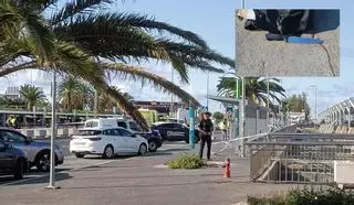 El atracador del asalto en el aeropuerto de Gran Canaria recibió cinco disparos