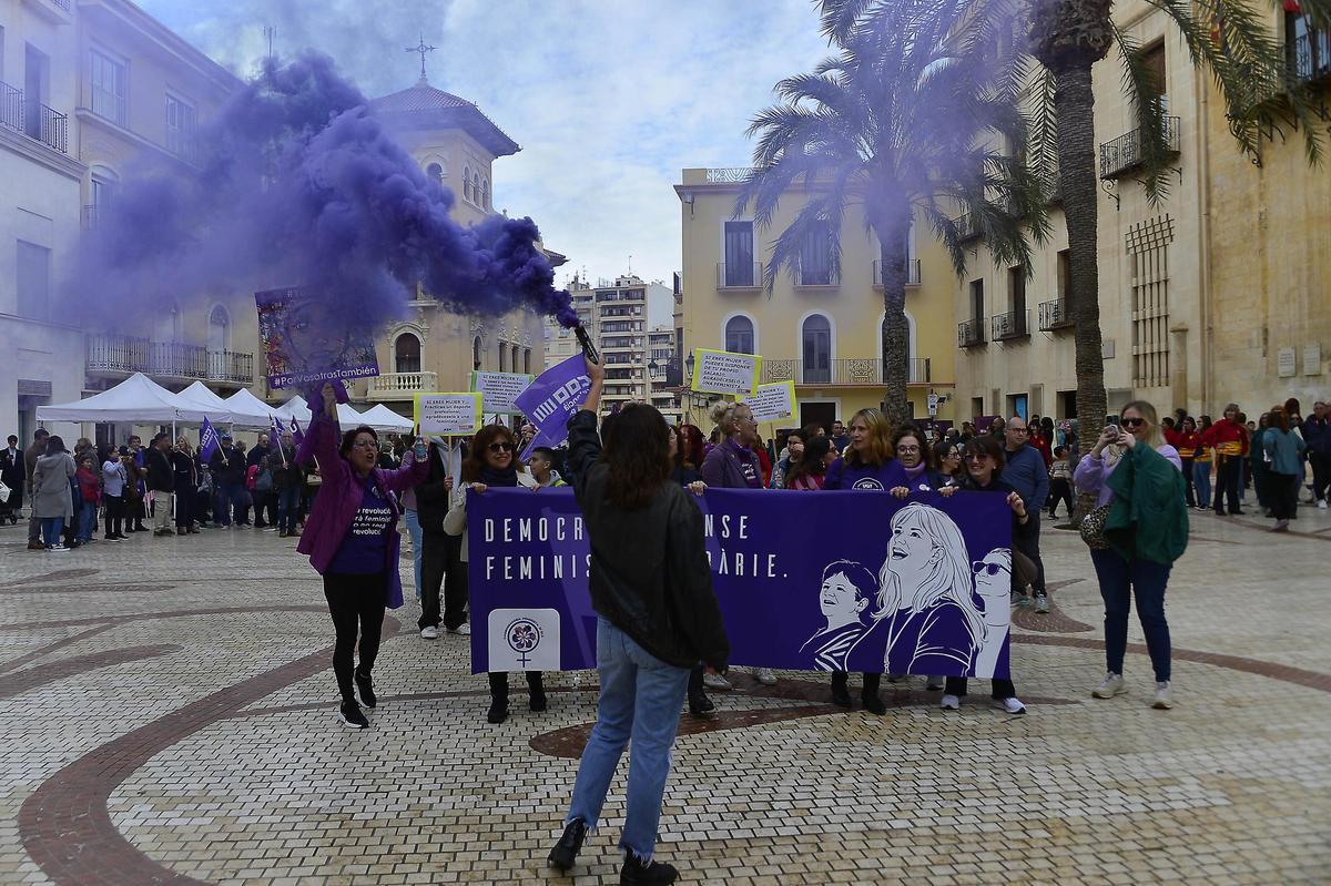 Manifestacion 8 M en Elche