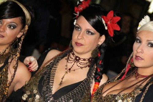 Desfile de moros, cristianos y judios en Lorca