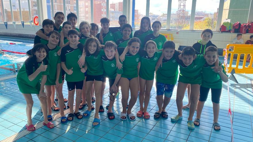 El NiE Gandia mejora marcas en la 4ª jornada de la Liga benjamín y alevín