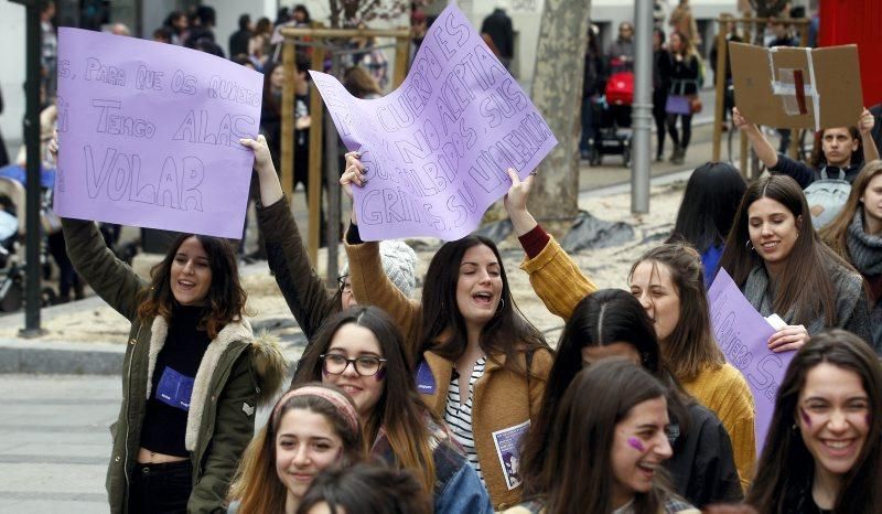 La jornada del 8M en Aragón