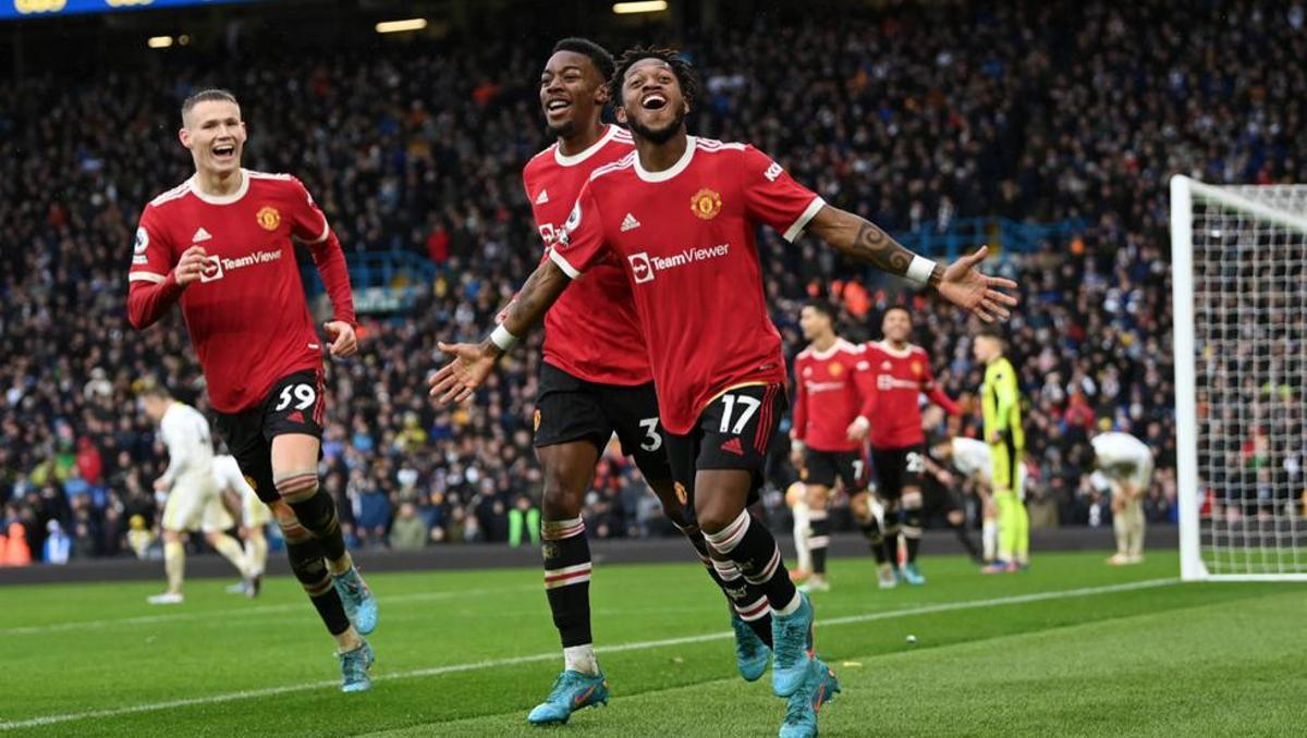 El Manchester United millora i guanya el Leeds abans de visitar l’Atlètic Madrid