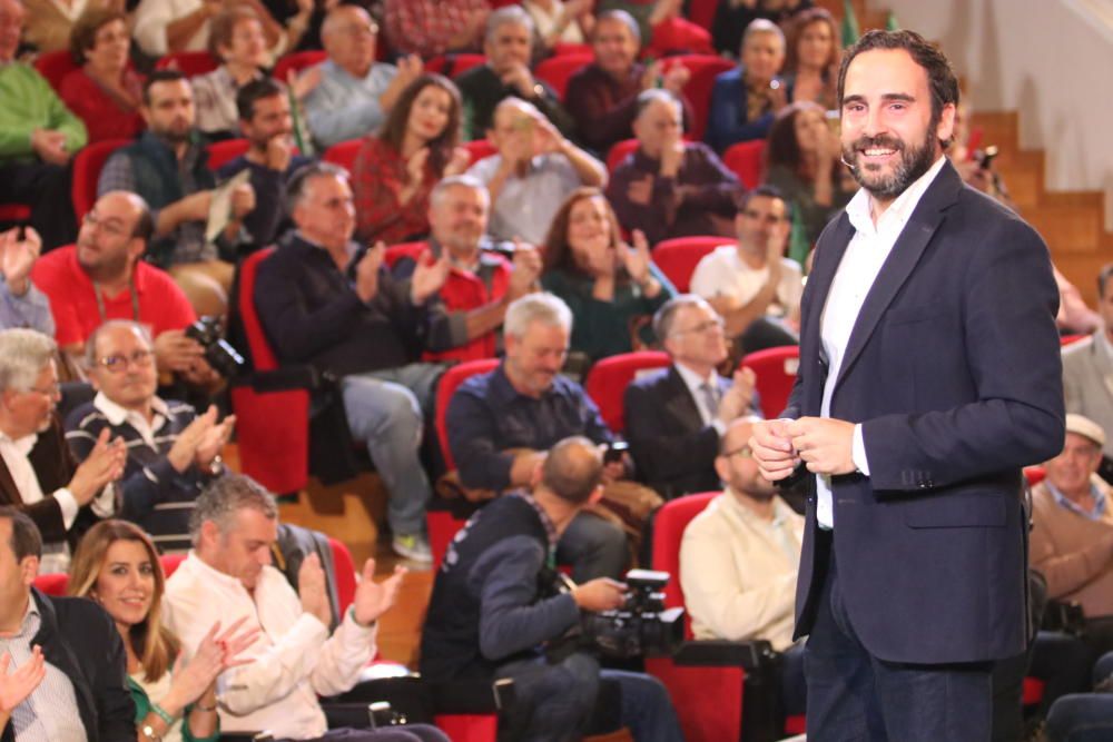 Susana Díaz participa en un acto electoral en la Facultad de Derecho