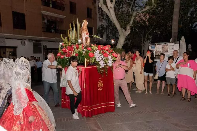 La Virgen de Begoña recorrió el Port de Sagunt