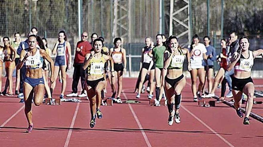 Prueba de velocidad en categorÃ­a femenina en Manacor.