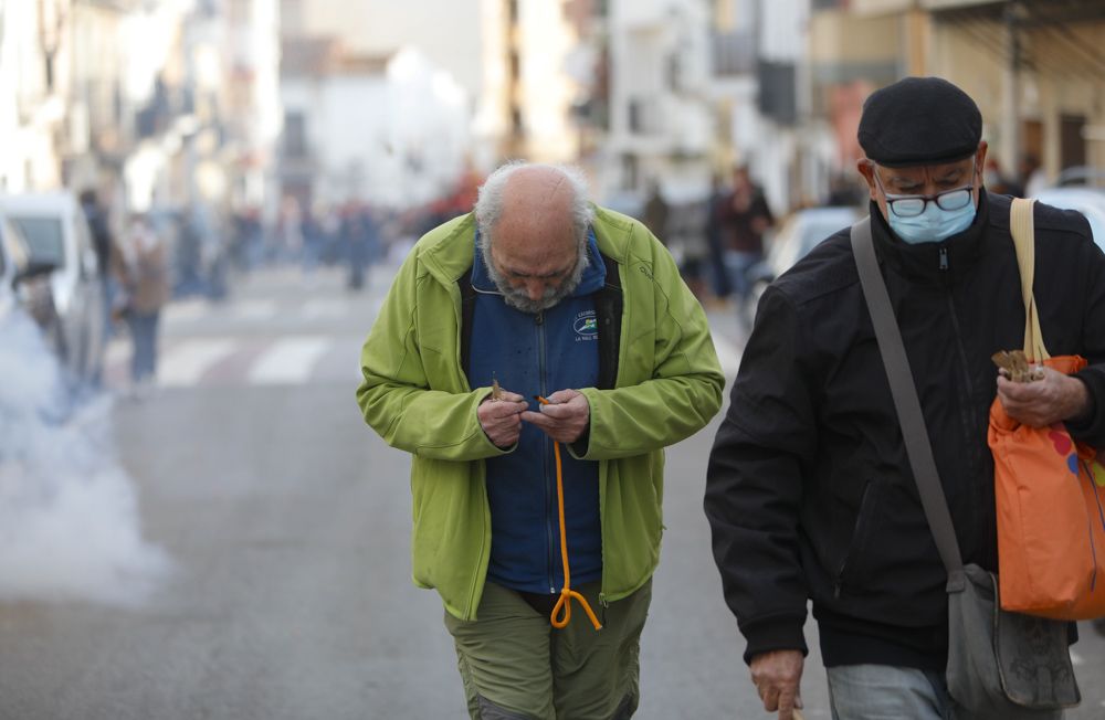 Faura disfruta de la Pujà de Santa Bárbara.