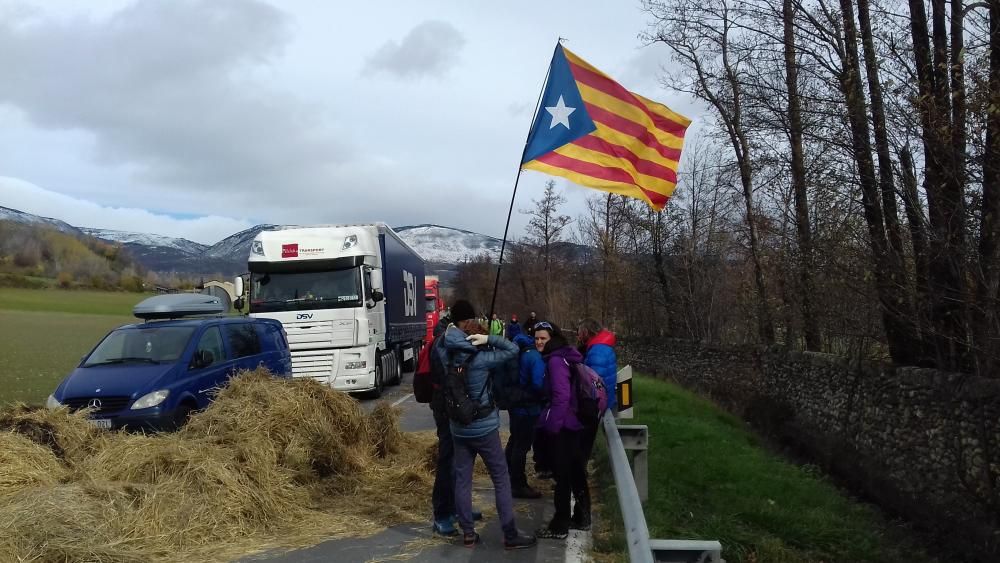 Tall a la frontera a Puigderdà