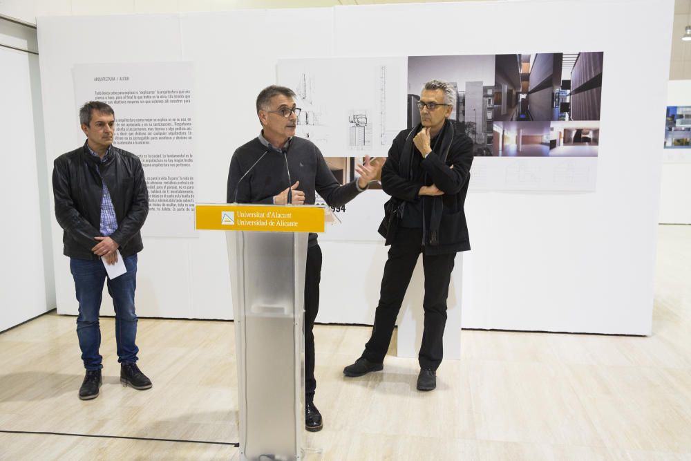 El Museo de la UA inaugura 'Industrias', del arquitecto Javier García-Solera
