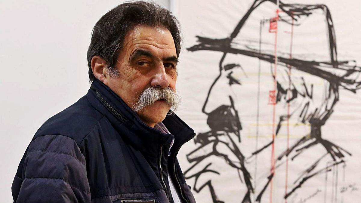 La exposición de Vizoso permanecerá abierta el la sala Rivas Briones hasta el 30 de junio. | // IÑAKI ABELLA