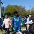 FOTOS: Así fue el entrenamiento del Oviedo a puerta abierta en El Requexón