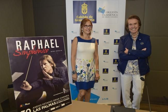 Rueda de prensa de Raphael, en el Hotel Iberia