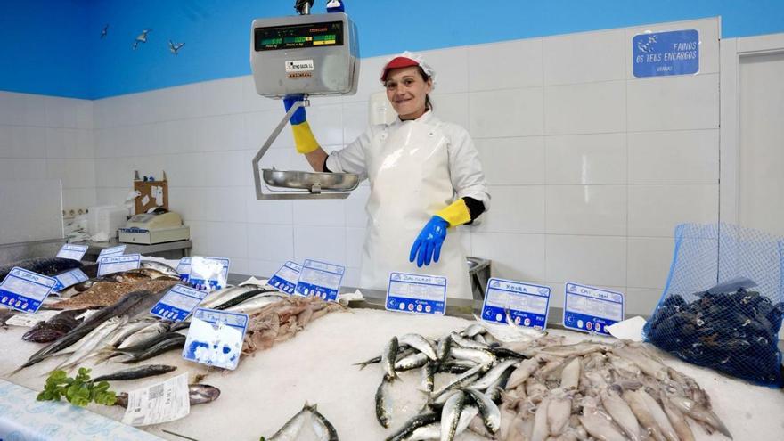 Begoña Jácome, de la pescadería Áncora de A Bandeira.