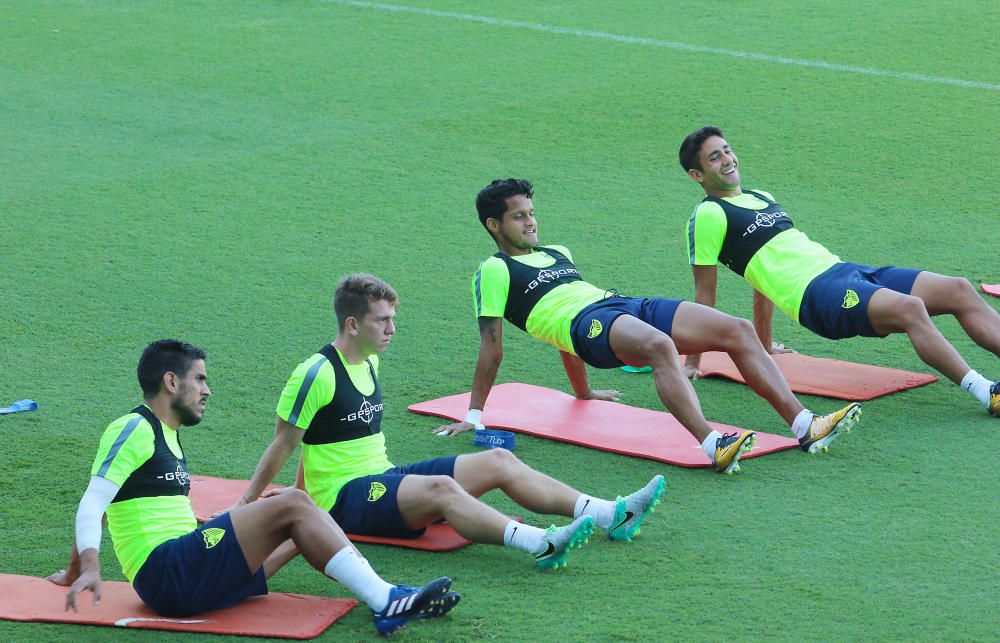 El conjunto de Míchel ya prepara el partido de la tercera jornada ante la UD Las Palmas