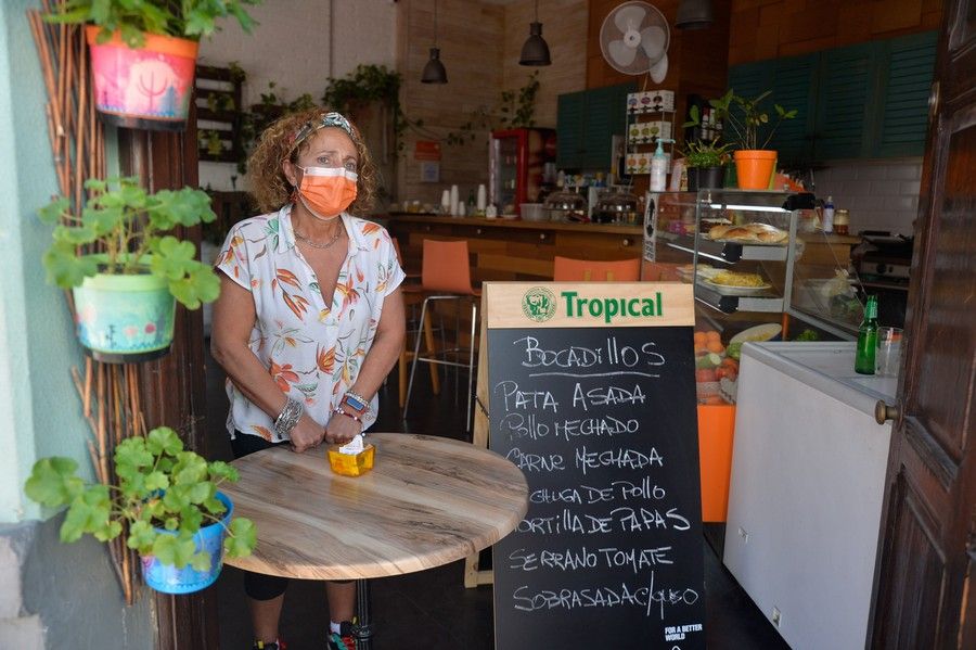 Bares y cafeterías en Vegueta afrontan la pérdida de clientela