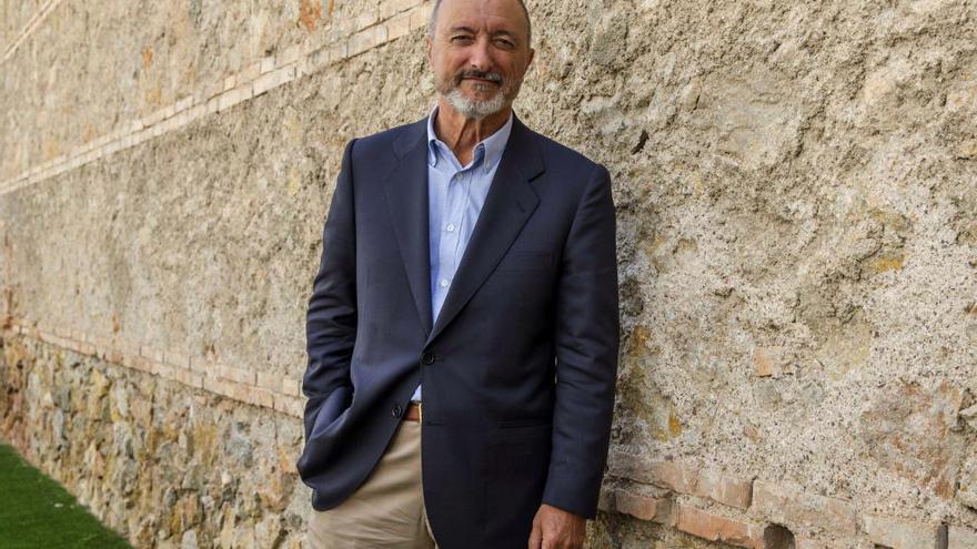 El escritor cartagenero Arturo Pérez-Reverte