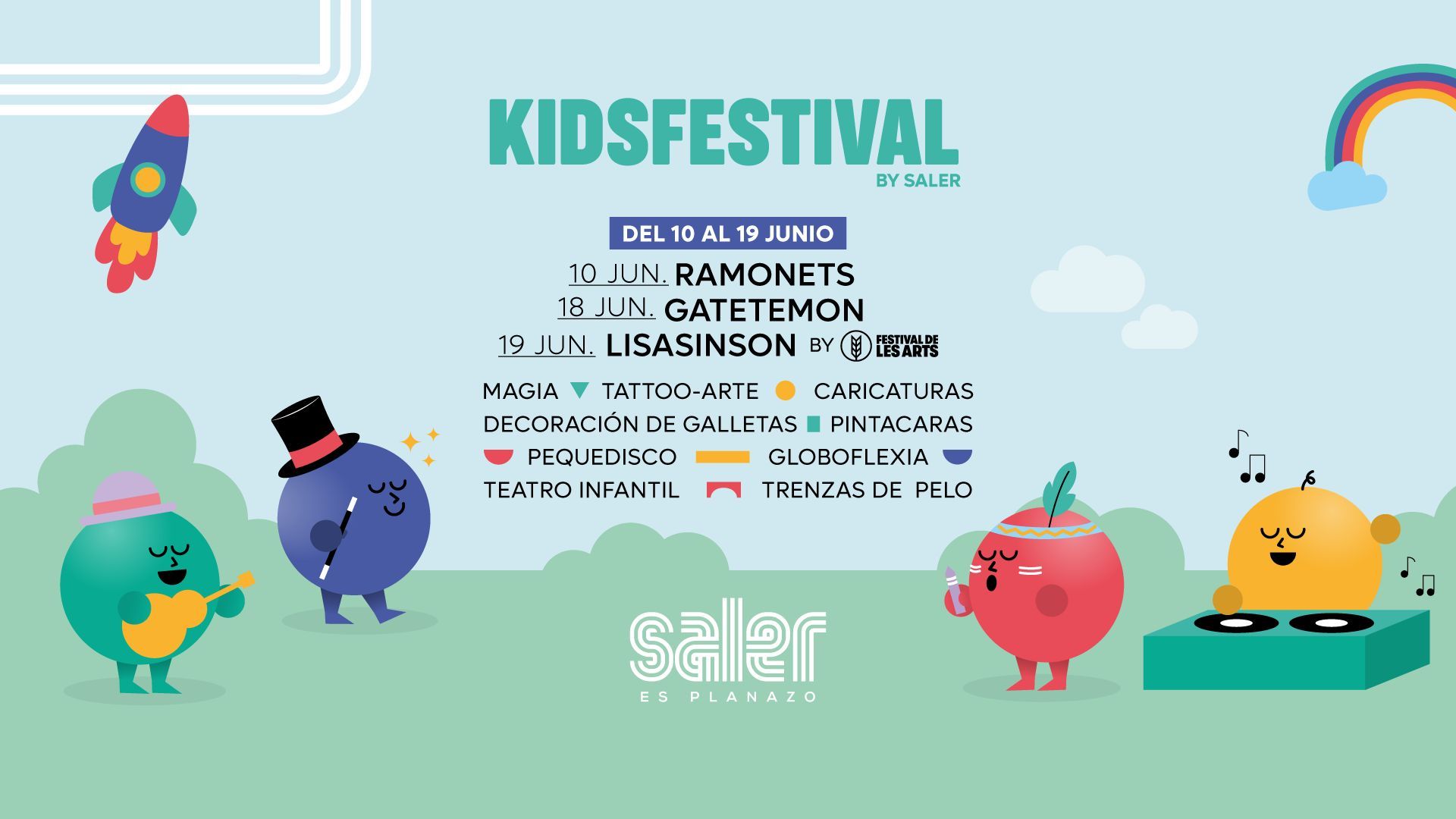 Cartel de Kids Festival.