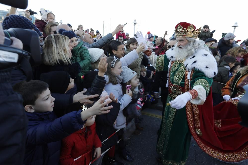 Los Reyes Magos ya están en Gijón