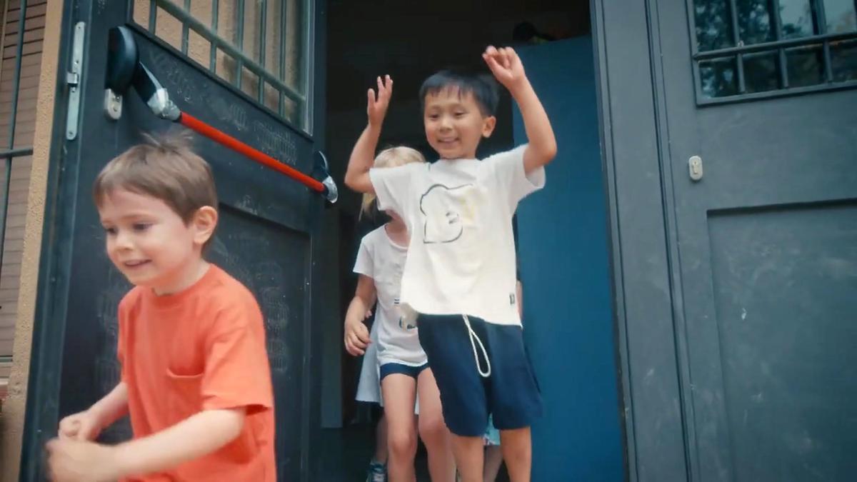 Anuncio de la vuelta al curso en educación infantil en Catalunya