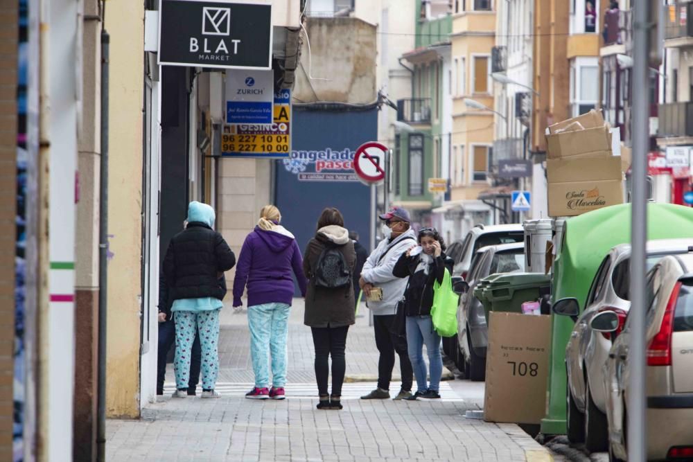 Día de Sant Josep en Xàtiva por el confinamiento por coronavirus