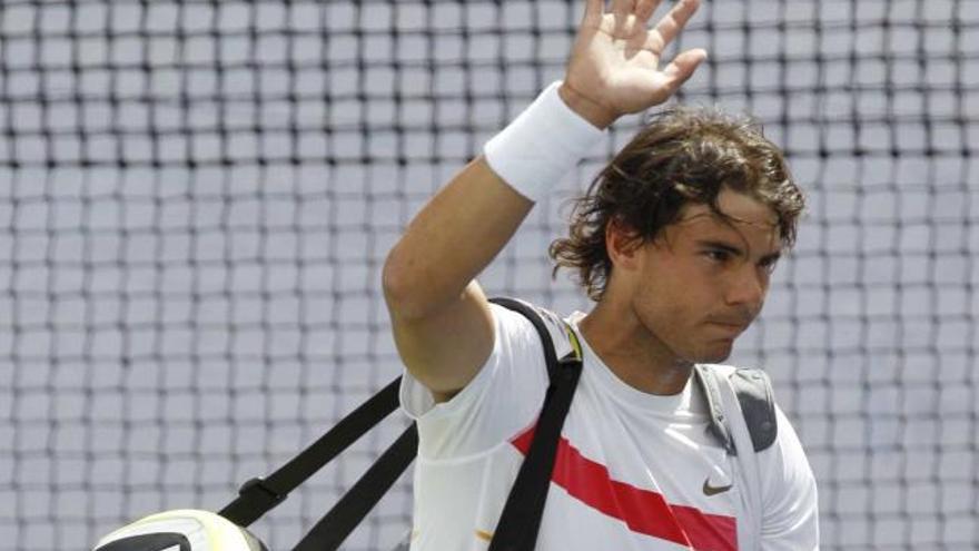 Nadal no pudo llegar hasta la final y se topó con un gran Ljubicic y con las inclemencias del tiempo. Reuters