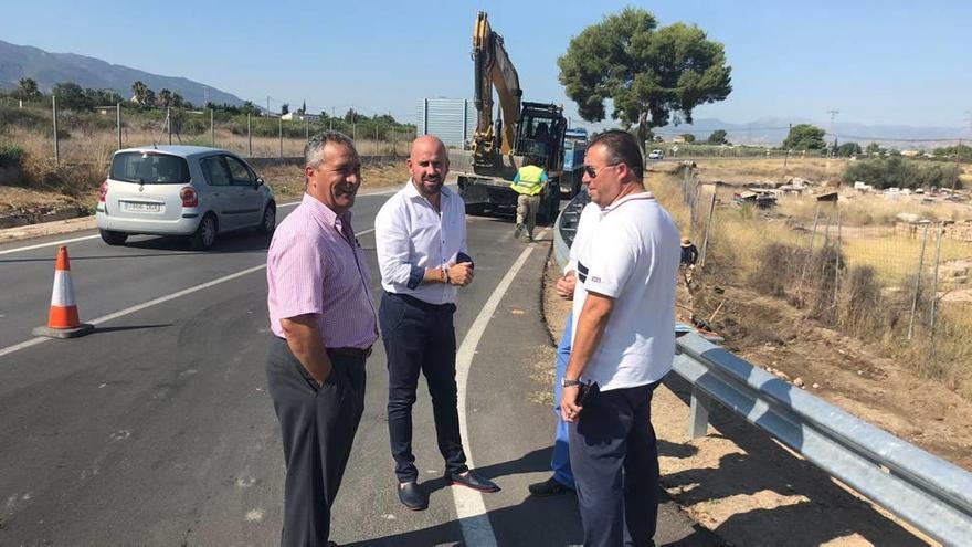 Carreteras: Mejoran el drenaje entre El Palmar y Sangonera