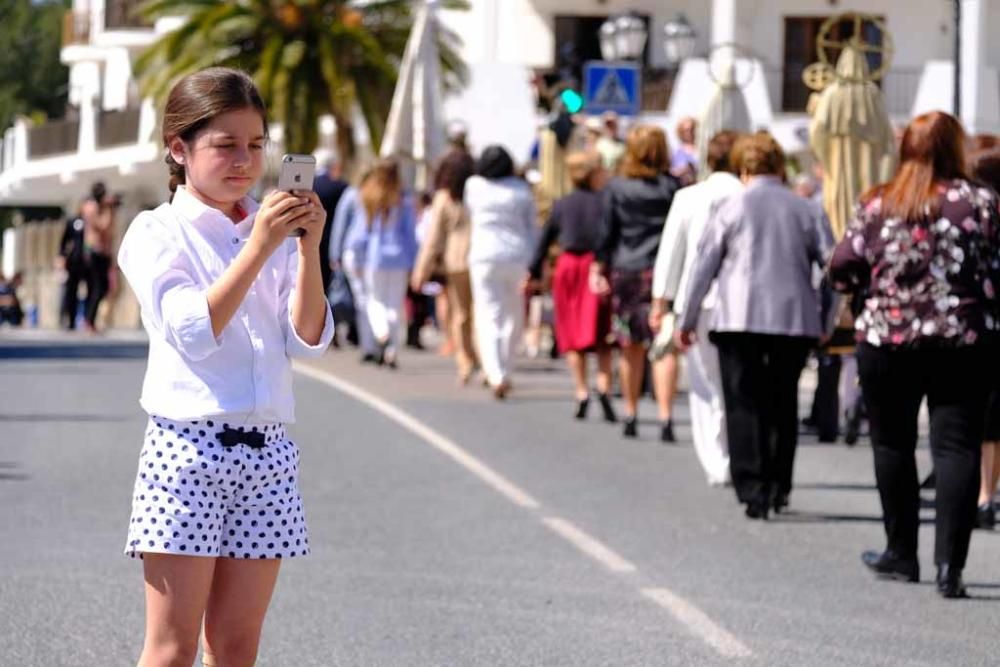 Buen día y mucha gente en Sant Josep