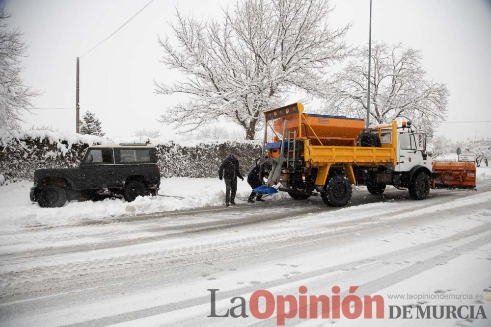 Nieve en el Noroeste de la Región