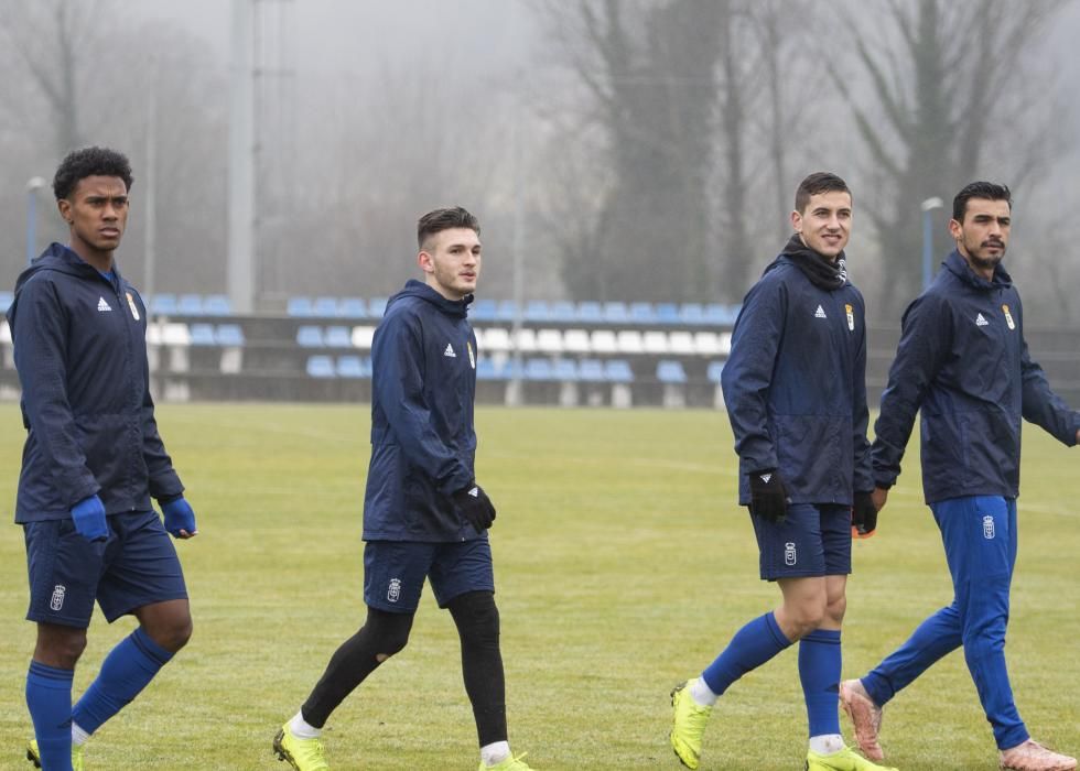 Entrenamiento del Real Oviedo