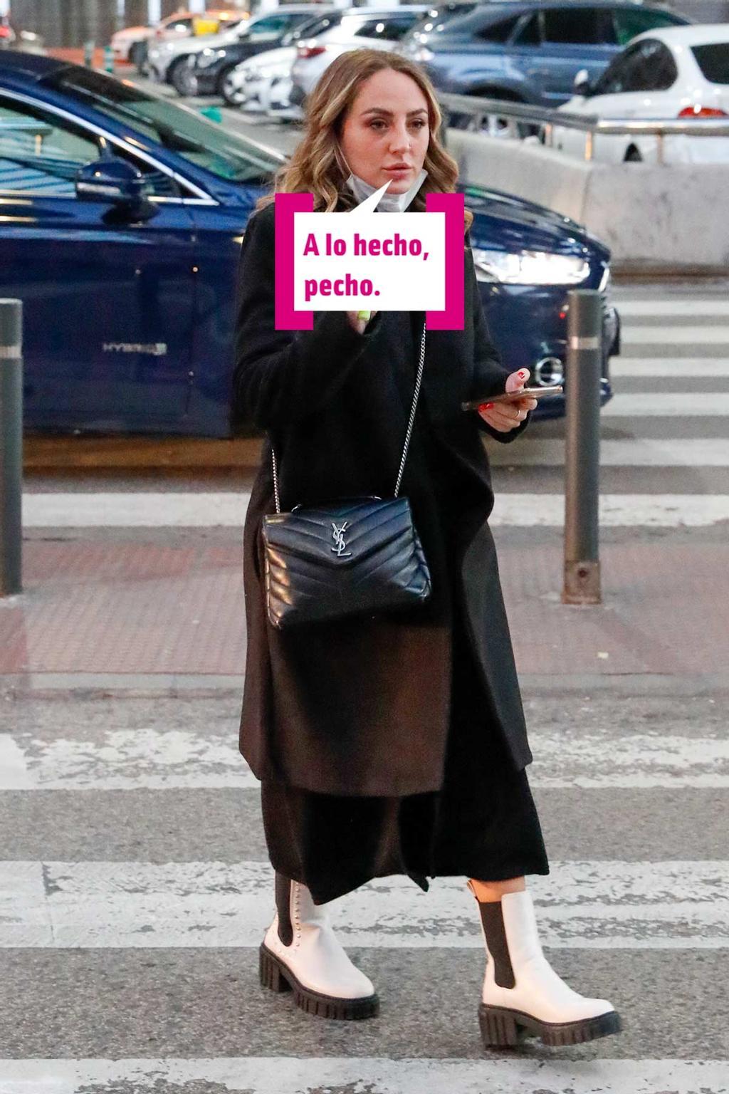 Rocío Flores con bocadillo Cuore