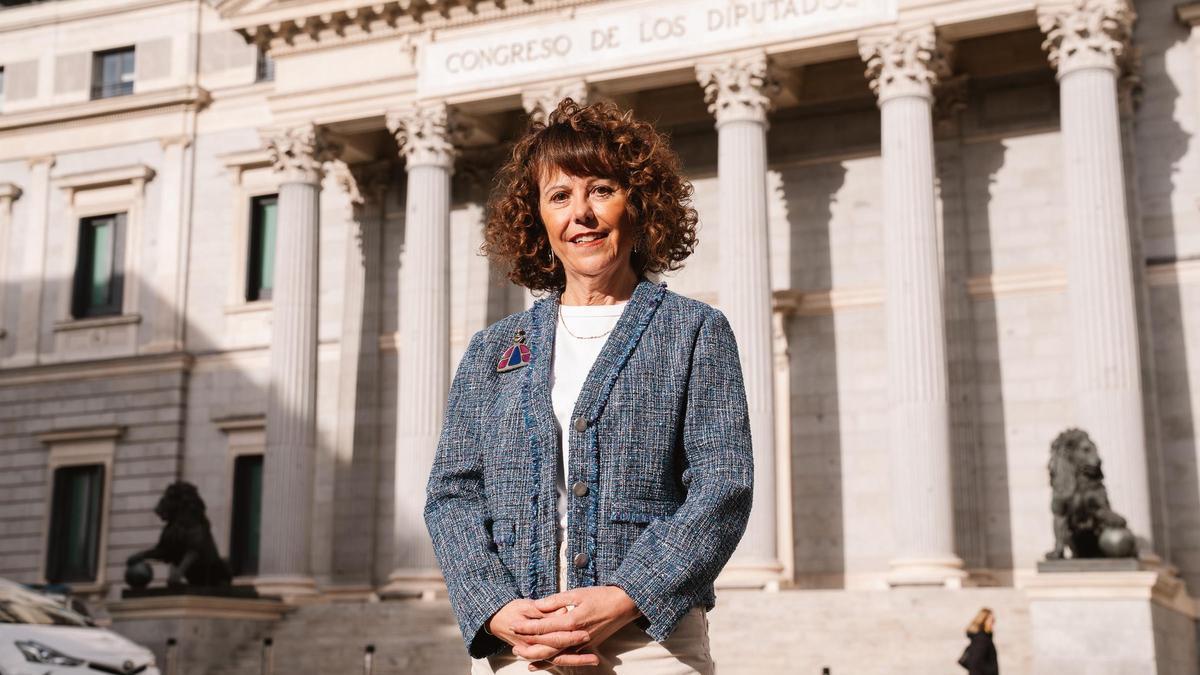 Ana Rivero, taquígrafa jubilada del Congrés