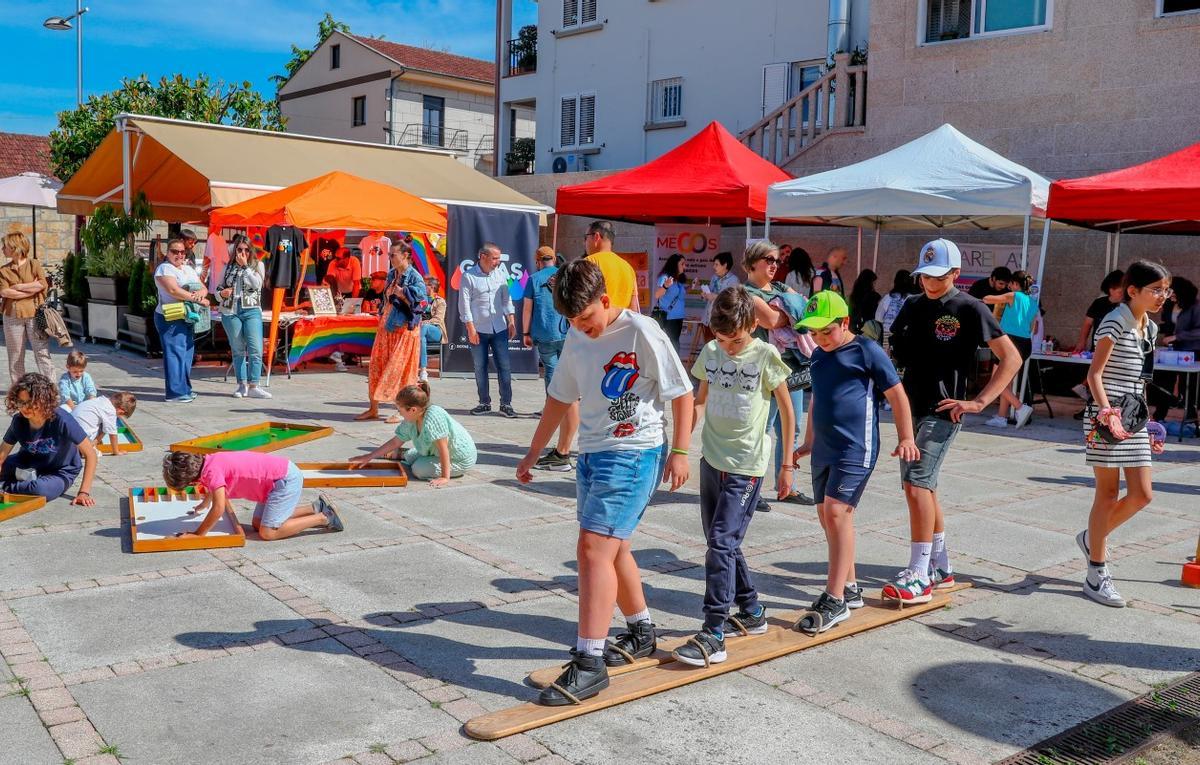Una de las actividades celebradas en una edición anterior de la Festa da Familia.